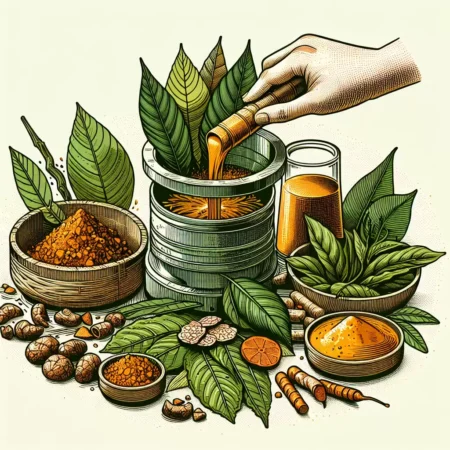 Membuat Ramuan Tradisional dengan Daun Sirih dan Kunyit
