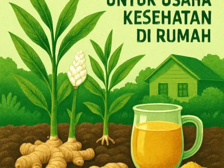 Budidaya Tanaman Jahe untuk Usaha Kesehatan di Rumah