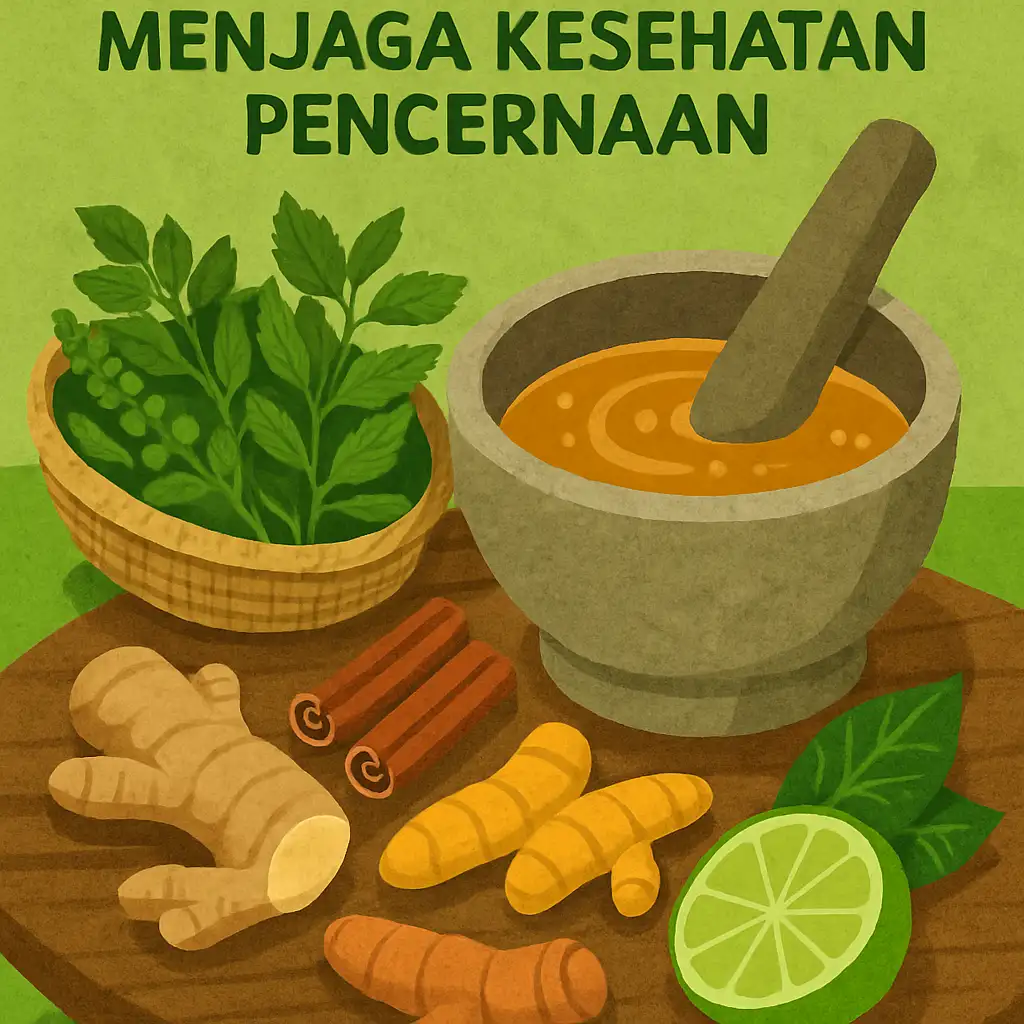Membuat Ramuan Tradisional untuk Menjaga Kesehatan Pencernaan