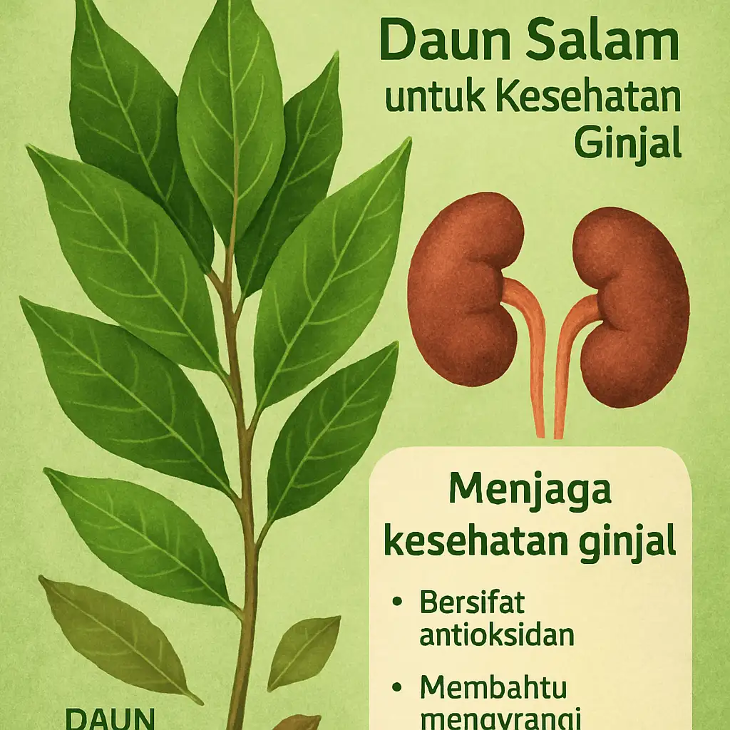 Tanaman Obat: Manfaat Daun Salam untuk Kesehatan Ginjal