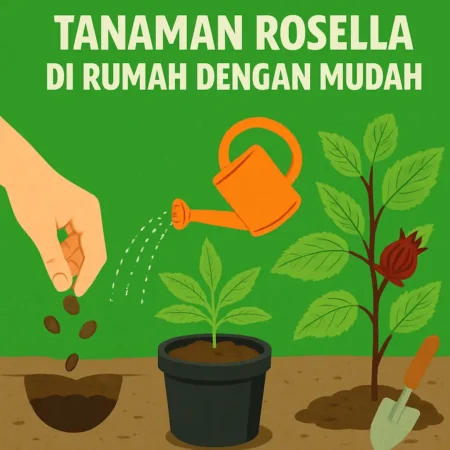 Cara Menanam Tanaman Rosella di Rumah dengan Mudah