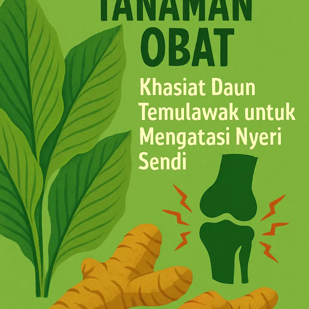 Tanaman Obat: Khasiat Daun Temulawak untuk Mengatasi Nyeri Sendi