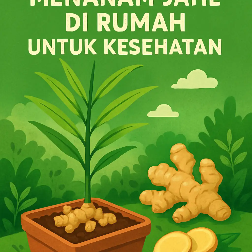 Panduan Lengkap Menanam Jahe di Rumah untuk Kesehatan