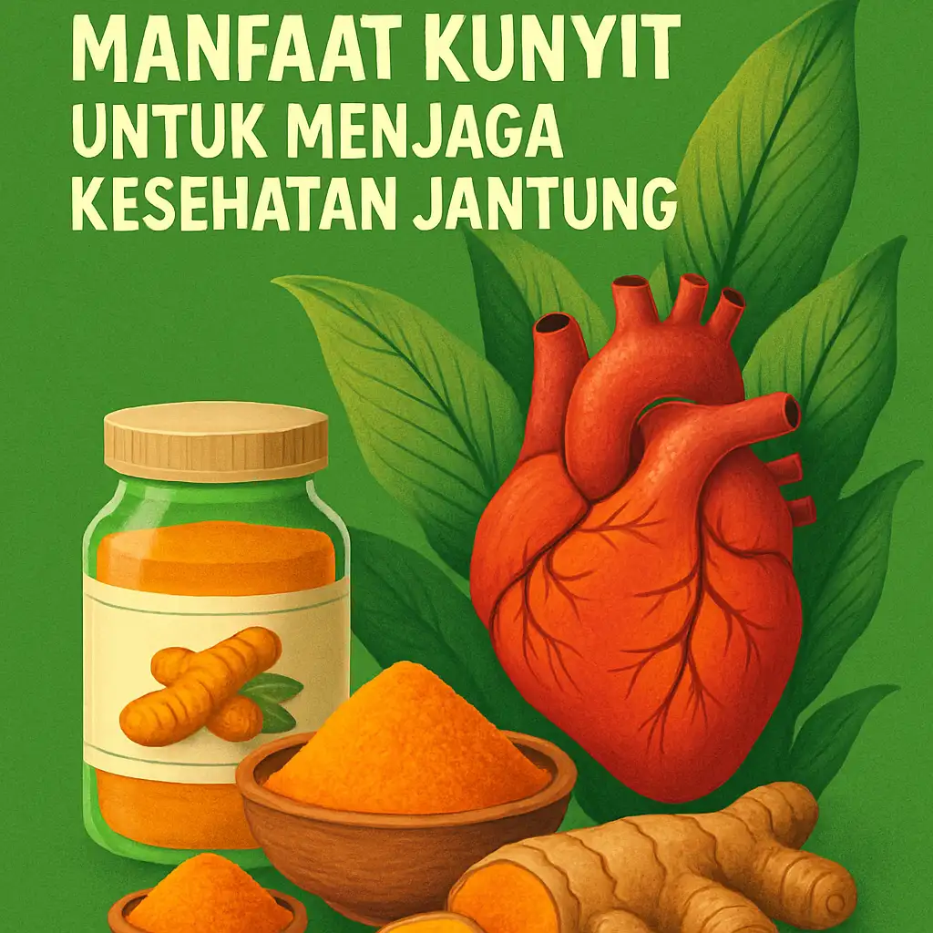 Produk Herbal: Manfaat Kunyit untuk Menjaga Kesehatan Jantung